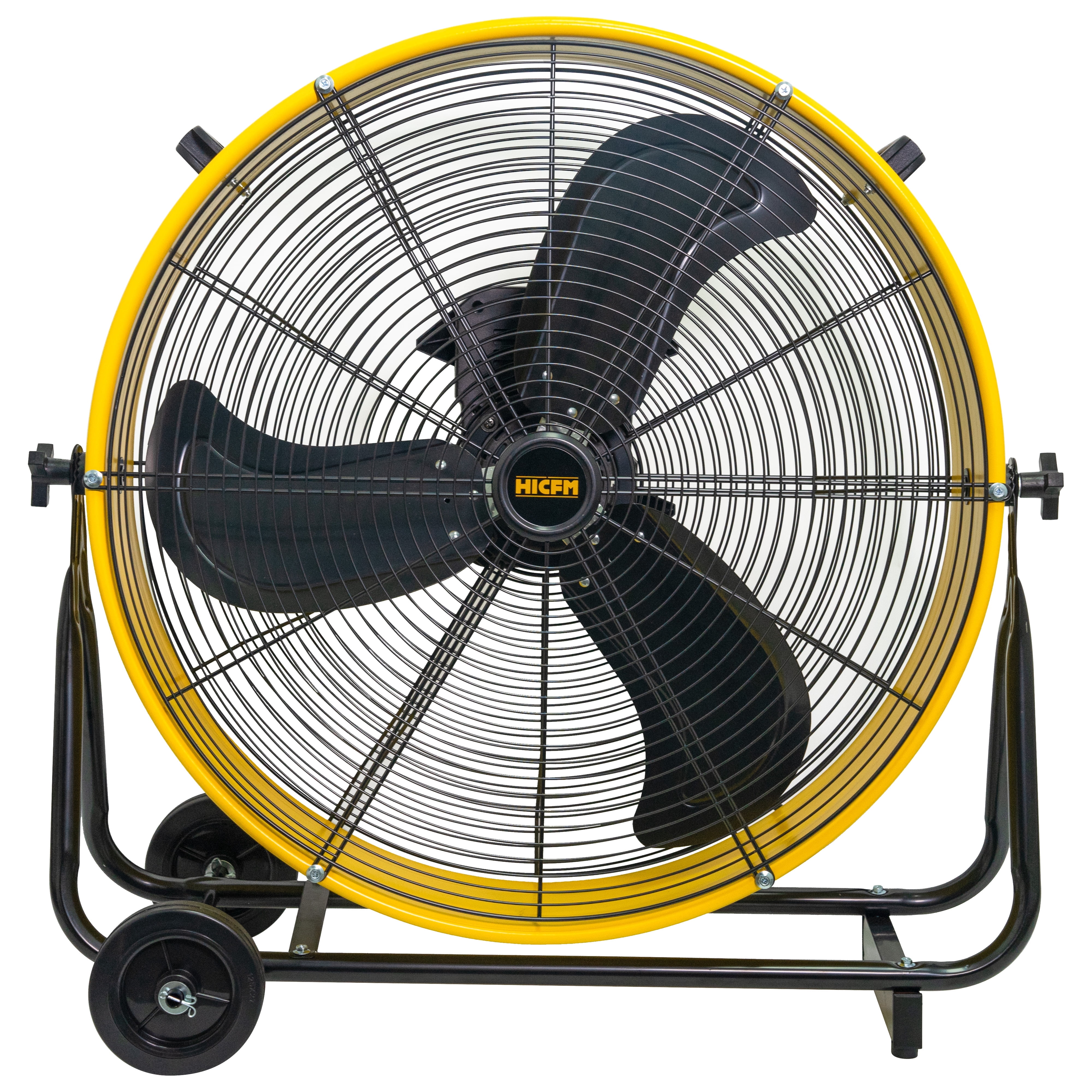 HiCFM 8800 CFM 24 inch DC Motor Drum Fan High-velocity Air Circulator ...