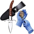 thumbnail image 1 of HiCoup Oyster Shucking Knife and Glove Kit, 1 of 8