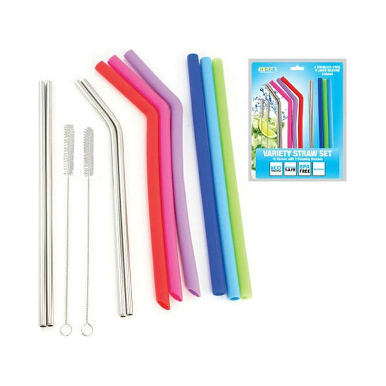 Bought reusable metal straws to reduce single-use plastic waste