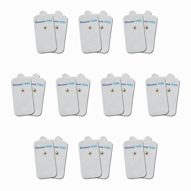 Premium TENS Electrodes Compatible with Omron. 10 (5 Pair) Replacement  Electrode Pads Compatible with Omron TENS Devices. Discount TENS Brand.