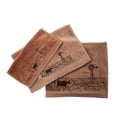 thumbnail image 1 of HiEnd Accents 3 PC Towel Set with embroideRed windmill landscape , 3-pc Mocha, 1 of 2