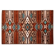 HiEnd Accents Southwestern Stripe Area Rug, 24x36