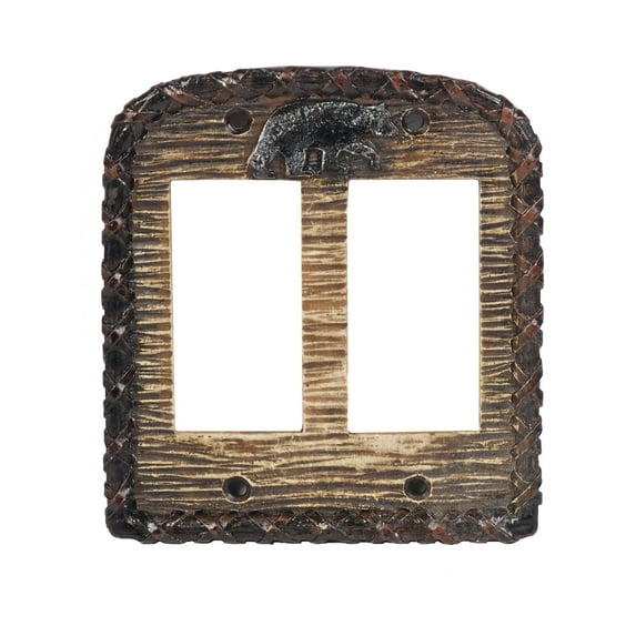HiEnd Accents Bear Wall Plate