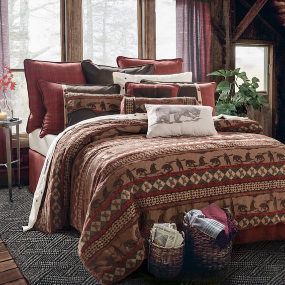HiEnd Accents Cascade Lodge Comforter Set