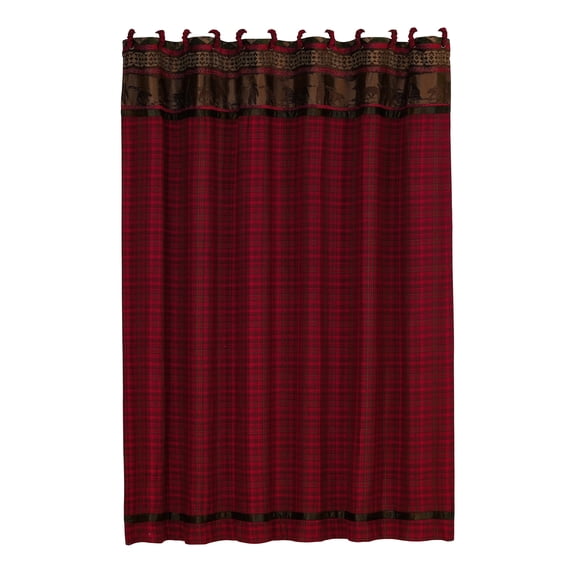 HiEnd Accents Cascade Lodge Shower Curtain