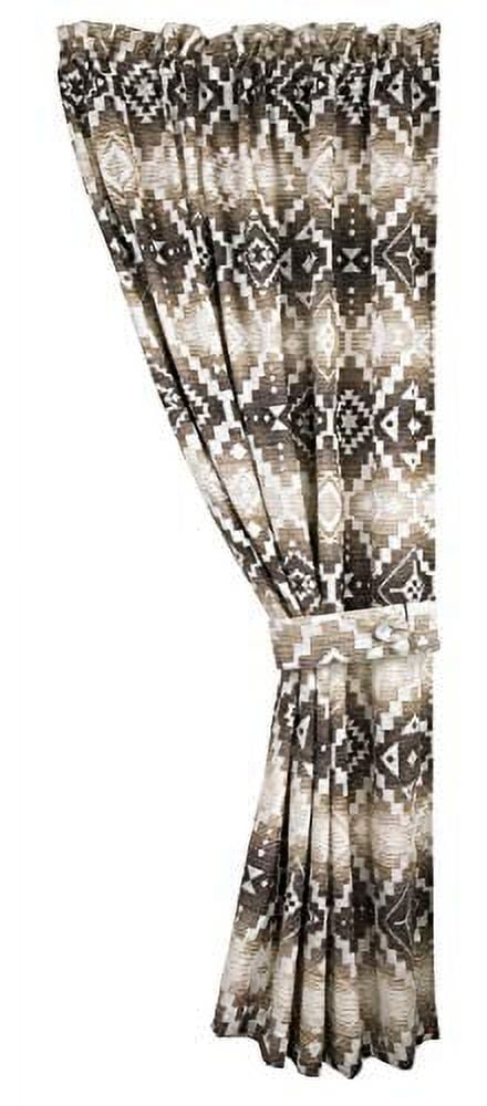 HiEnd Accents Chalet Aztec Curtain - Thumbnail 3