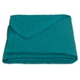 thumbnail image 1 of HiEnd Accents  Diamond Pattern Cream Linen Quilt (Shams Not Included), 1 of 5