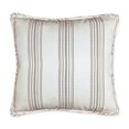 thumbnail image 1 of HiEnd Accents Gramercy Striped European Pillow Sham in Cream, 1 of 3
