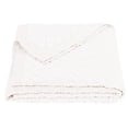 thumbnail image 1 of Linen Vintage White Diamond Pattern Full/Queen Quilt, 1 of 1