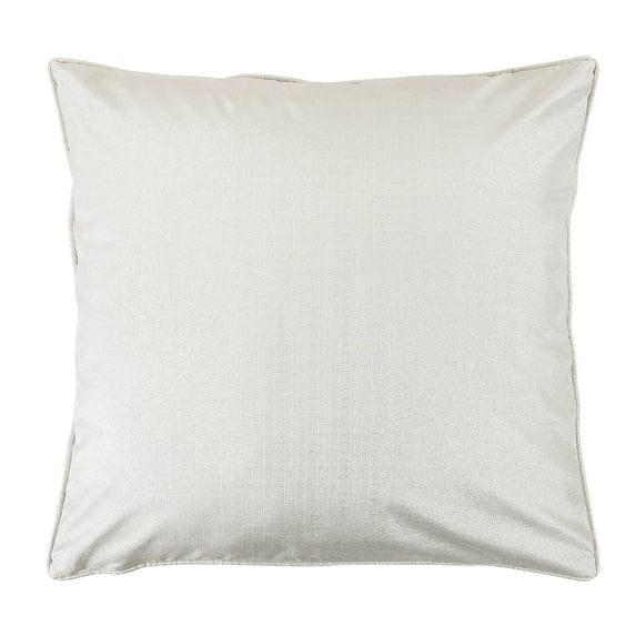 HiEnd Accents Sparkling European Pillow Sham in White