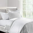 thumbnail image 1 of HiEnd Accents Waffle Weave Textured White Cotton Coverlet, Full/Queen Full/Queen White, 1 of 3