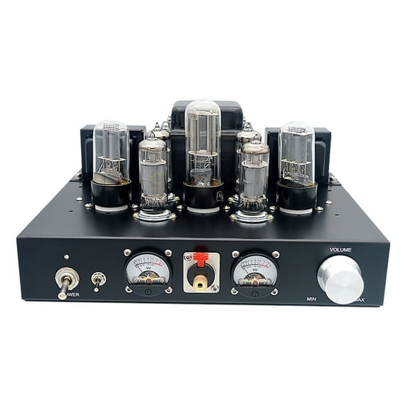 HiFi 6P1 Vacuum Tube Integrated Amplifier Stereo Single-ended Class A Headphone Amp Sound Tube Amplifier ,Efficient