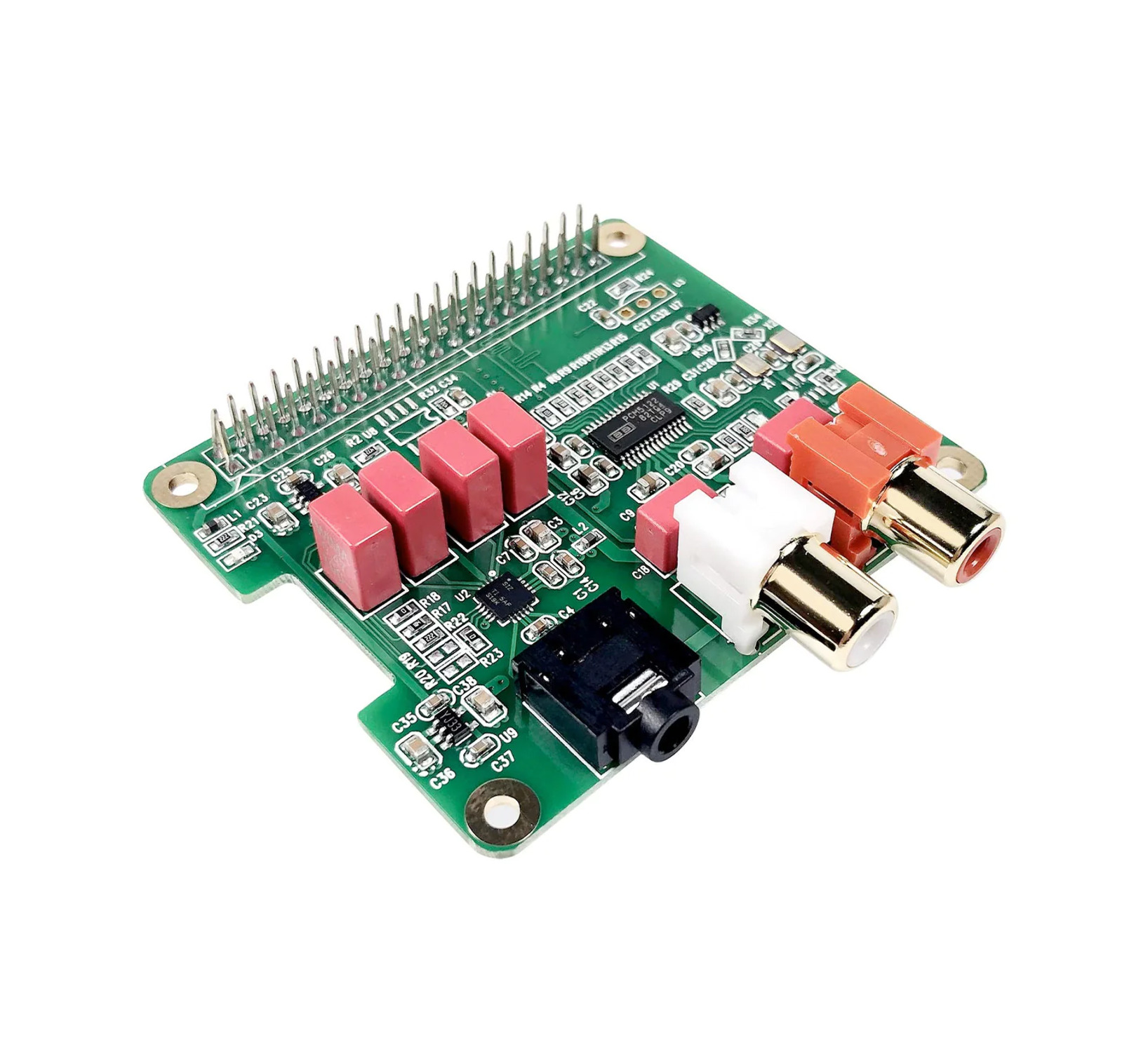 HiFi DAC HAT PCM5122 HiFi DAC for Raspberry Pi 4 3 B+ Pi Zero - Walmart.com
