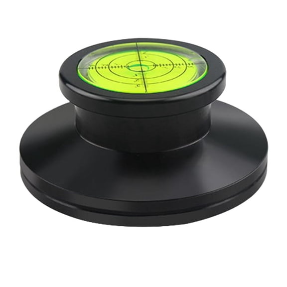 HiFi LP Vinyl Record Player Turntables Metal Disc Stabilizer Record Player Weight Clamp Black