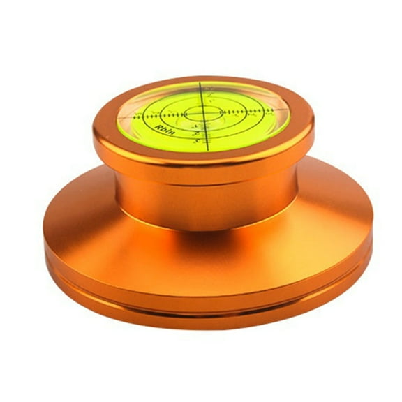 HiFi LP Vinyl Record Player Turntables Metal Disc Stabilizer Record Player Weight Clamp Gold