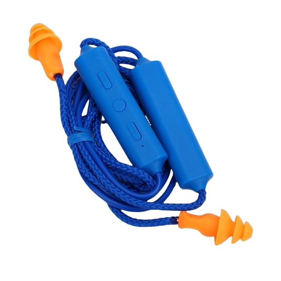 Office Electronics Earplug Bluetooth Earplug Headphone 29dB Noise Reduction IPX5 Water Proof Rechargeable Neckband Earbuds for Construction Site Workshop