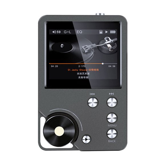 HiFi Music Player DSD256 Support 25Hour Playbacks MP3 Player Color Color Screen MultiFormat Music Compatibility Metal Body