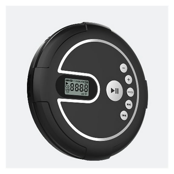 HiFi Portable CD Player Bluetooth Memory Card Reader FM Radio Ideal for Audiophiles and Students ,Multi-Functional