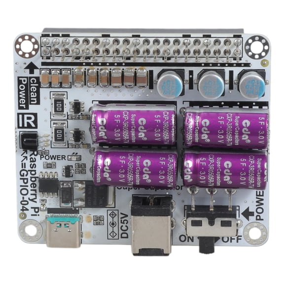 HiFi Power Filter Farad Capacitor Effective Power Purification Board For RPi moode volumio