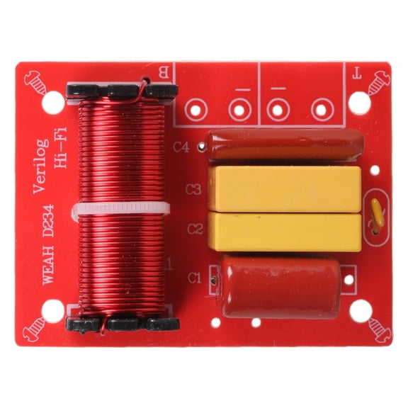 HiFi Sound Speaker Crossovers Filters, 2 Way Treble/Bass DIY Frequency Dividers for HiFi Sound Systems