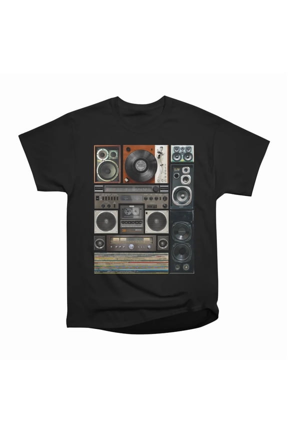 HiFi Sound System T-Shirt Tee Gift For Him Merch For Her Apparel For Friend