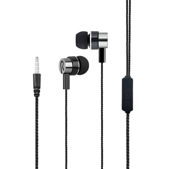 HiFi Stereo Noise Isolating Earphones with Microphone in Ear for Smartphones