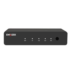 EMIUZEK R20 WiFi Bluetooth 5.0 Multi-Room Hi-Fi Streamer, AirPlay & Spotify Audio Receiver for Home Speakers