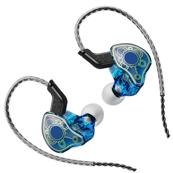 HiFis 3.5mm Wireds Earphones with Deep Bass and Inlines Control for Running