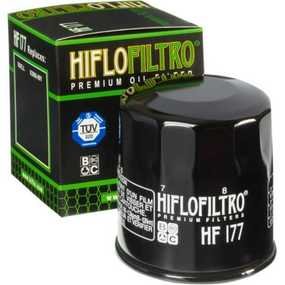 HiFlo HF177 Oil Filter - Black