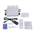 thumbnail image 1 of HiKaRiGuMi 700W Solar Grid Tie Micro Inverter IP65 Digital Control 17-50V Silver, 1 of 12