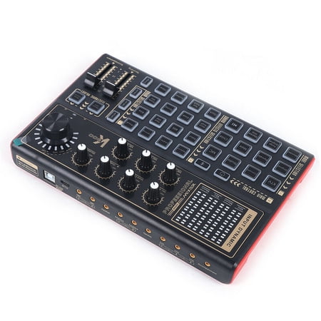 HiKaRiGuMi All-In-One Sound Card Mixer Multiple Live Board Audio Mixing Board Live Stream