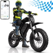 HiKeep 20" Fat Tire Electric Bike for Adults, 1500W Motor 3000W Peak, 52V 40Ah Removable Battery, UL2849 Certified Ebike, Full Suspension