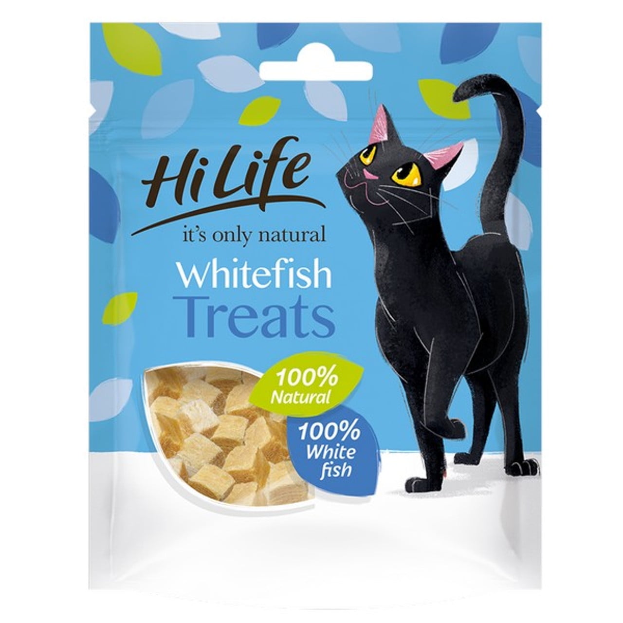 HiLife its only natural Whitefish Cat Food Treats 10g Case of 12