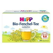HiPP Fennel Tea -ORGANIC Tea -Made in Germany- 20 tea bags-