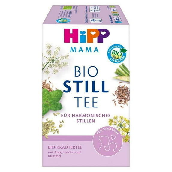 HiPP Mama Breastfeeding tea promotes milk production -ORGANIC- 1 box /20 tea bags