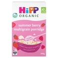thumbnail image 1 of HiPP Organic Summer Berry Multigrain Porridge 10+ Months 200g, British Import (Pack of 3), 1 of 5