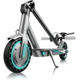thumbnail image 1 of HiQiS 350W Electric Scooter, 18-21 Miles Range, 19 MPH Top Speed, Foldable Commuting E-Scooter with Dual Braking and APP Control for Adults and Teens Blue, 1 of 10