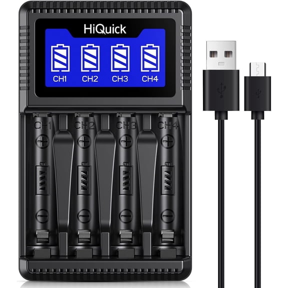 Battery Chargers for AA and AAA Batteries