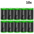 thumbnail image 1 of HiQuick D Rechargeable Batteries, 10000mAh 1.2V NiMH Per-Charged D Cell Long Lasting D Size Batteries with Store Boxes(10 Pack), 1 of 7