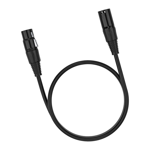HiRes Certified 3Pin Male to Female Cable for Studio Live Hifi Sound
