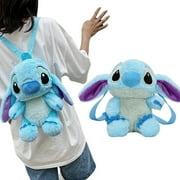 QINGY HiSmartLife Stitch Design Backpack, Plush Stitch, Mini Travel Bag