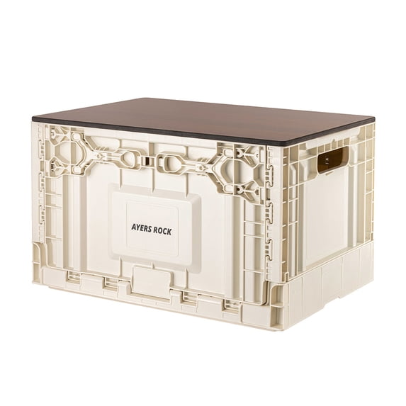 HiTRONS SOLUTiONS Camping Table, Cream White