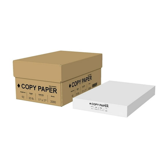 HiTouch Business Services 11" x 17" Ledger Size Copy Paper 20 lbs 92 Brightness 500 Sheets/Ream 4