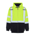 thumbnail image 1 of UHV425 HiVis Soft Shell Full Zip Hoodie, 1 of 11