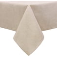 thumbnail image 1 of Hiasan Faux Linen Rectangle Tablecloth - 54 x 80 Inch Beige Wrinkle and Stain Resistant Washable Table Cloth for Kitchen Dining Room Holiday Table Cover for Party Dinner, 1 of 9