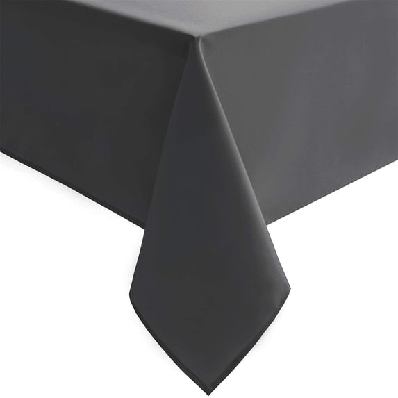 Hiasan Grey Rectangle Tablecloth - Waterproof Wrinkle Resistant and Spillproof Washable Fabric Table Cloth for Dining Room Kitchen, 60 x 120 Inch