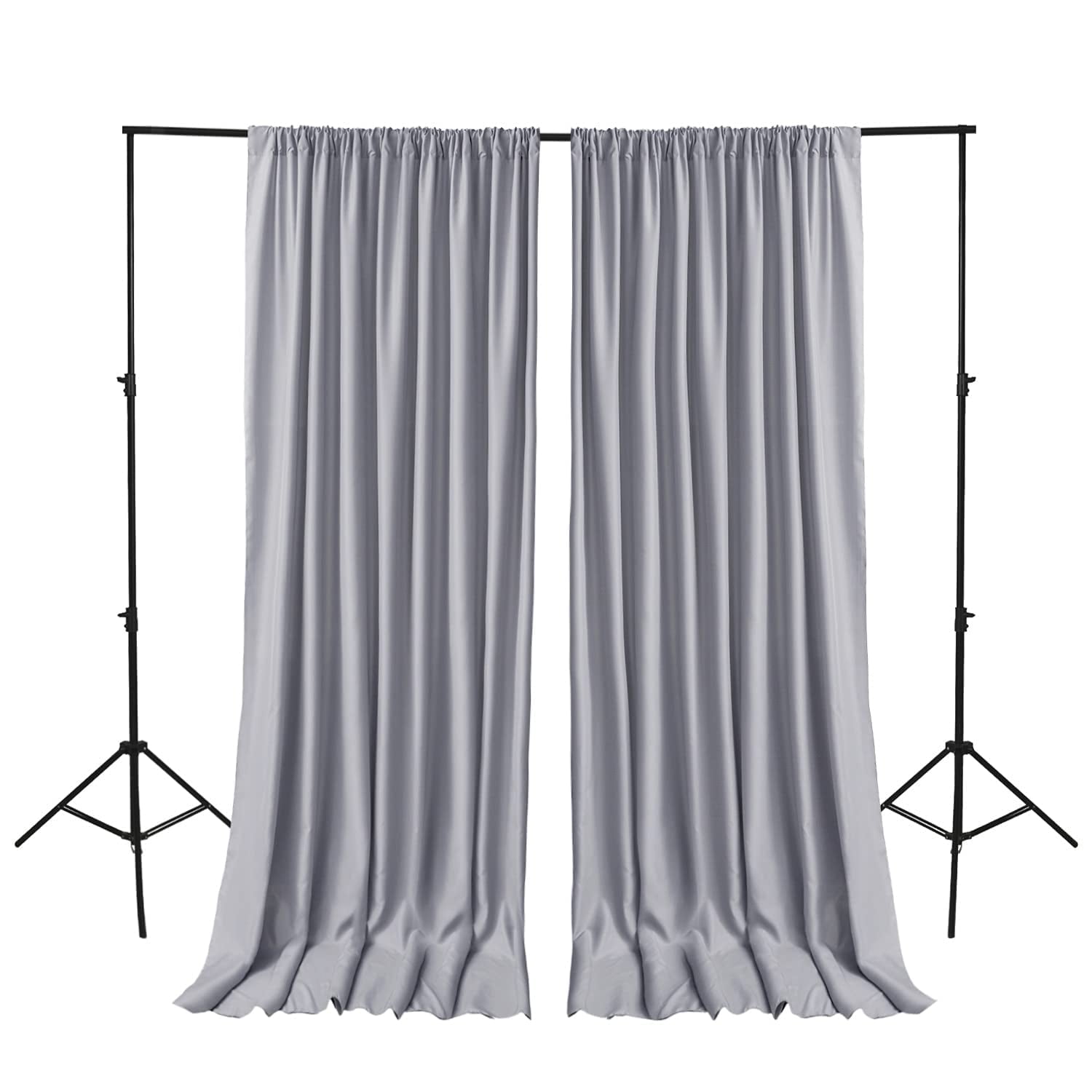 Gray Photography Backdrop 6.5x9.8FT - Studio Background For Videos & Photos