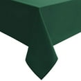 thumbnail image 1 of Hiasan Christmas Rectangle Tablecloth - Waterproof and Spillproof Washable Fabric Table Cloth for Dining Room Kitchen and Outdoor Use, 60 x 84 Inch, Hunter Green, 1 of 7
