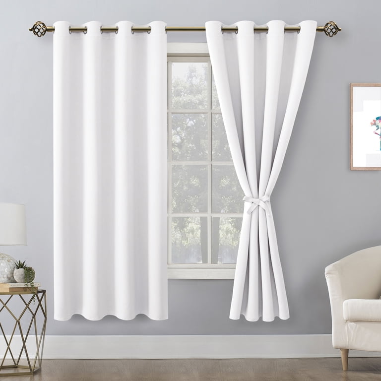 63 Inch Window 63 Inch Curtain Panels Astoria White Window Panel Pair 63 Inch L