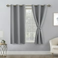 Hiasan Short Blackout Curtains for Bedroom Thermal Insulated & Light